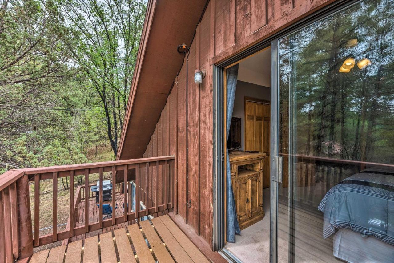 Rustic Ruidoso Cabin With Large Deck And Grill! Extérieur photo