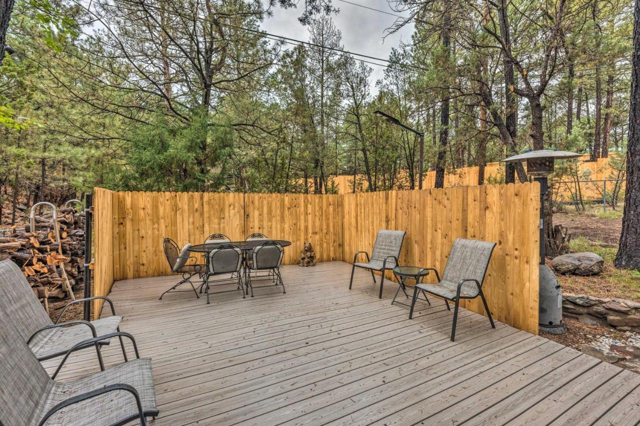 Rustic Ruidoso Cabin With Large Deck And Grill! Extérieur photo