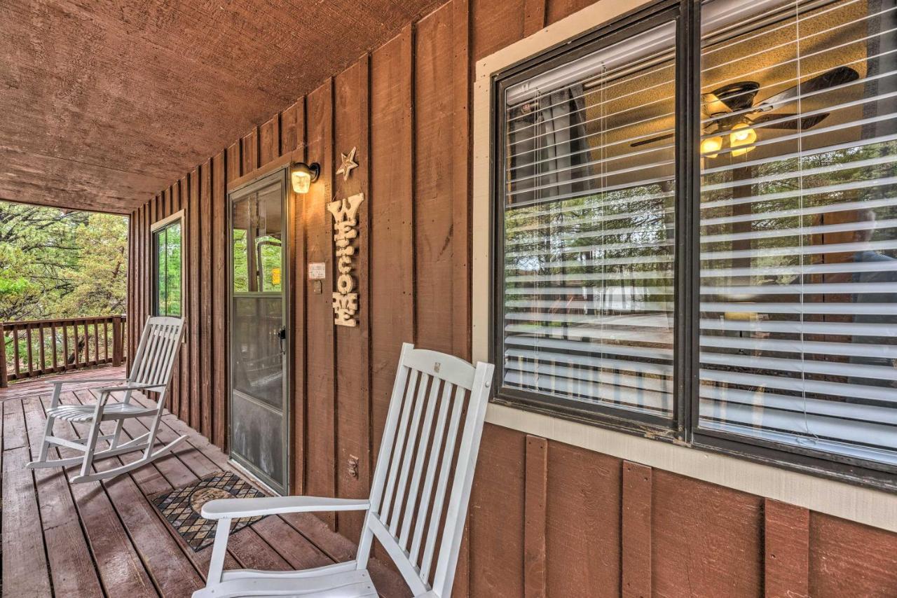 Rustic Ruidoso Cabin With Large Deck And Grill! Extérieur photo
